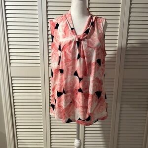 Karl Lagerfeld Paris floral top size L
